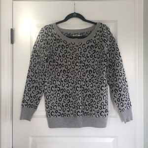 Animal Print Sweater